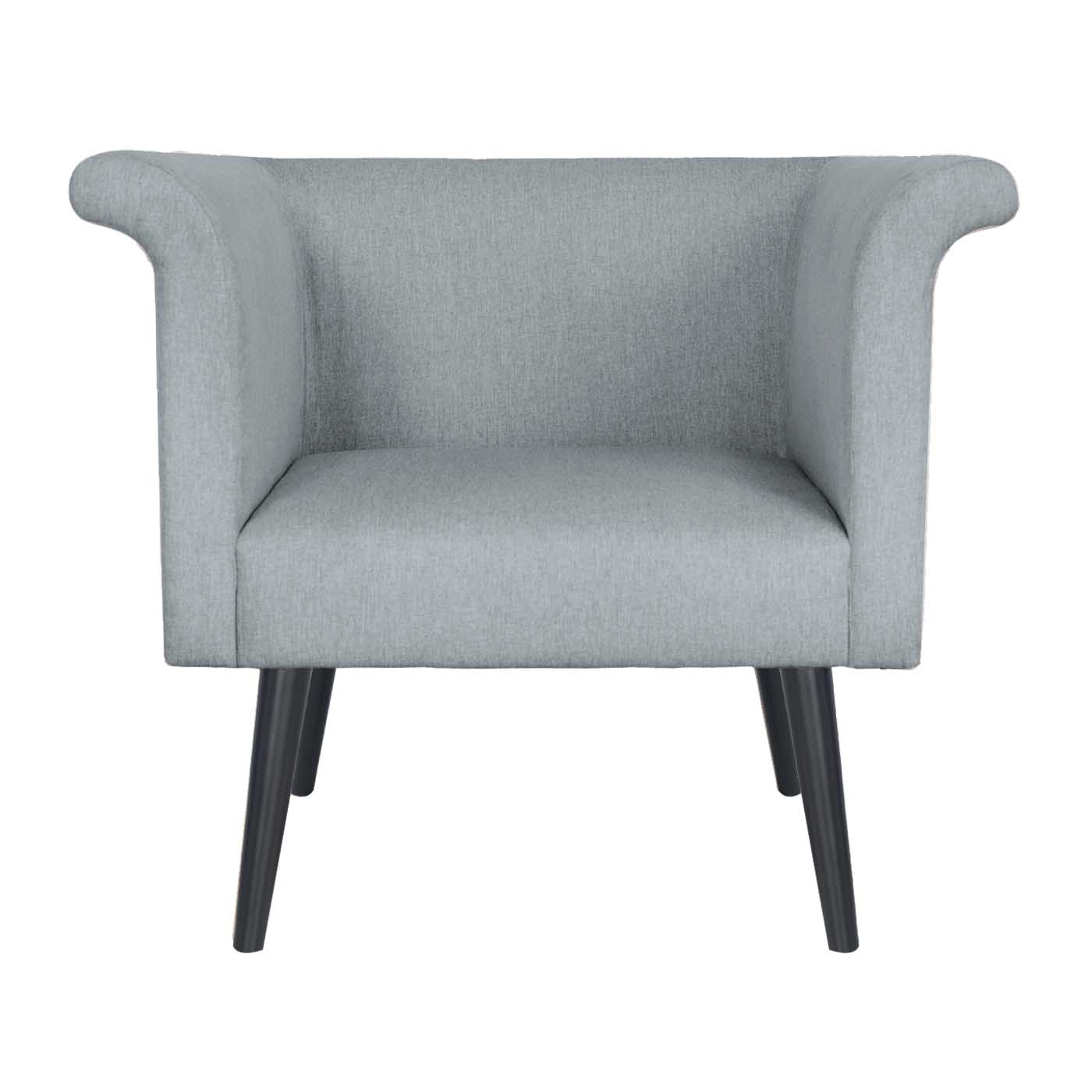 Pompeii  Ebony Single Sofa